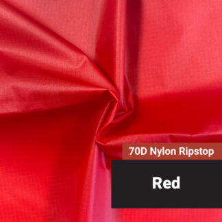 70D Nylon Ripstop - Solid Red