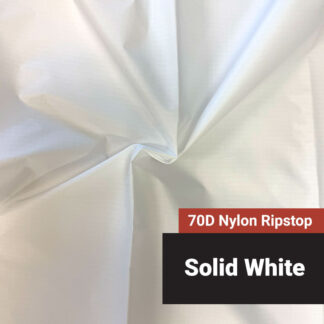 70D Nylon Ripstop - Solid White